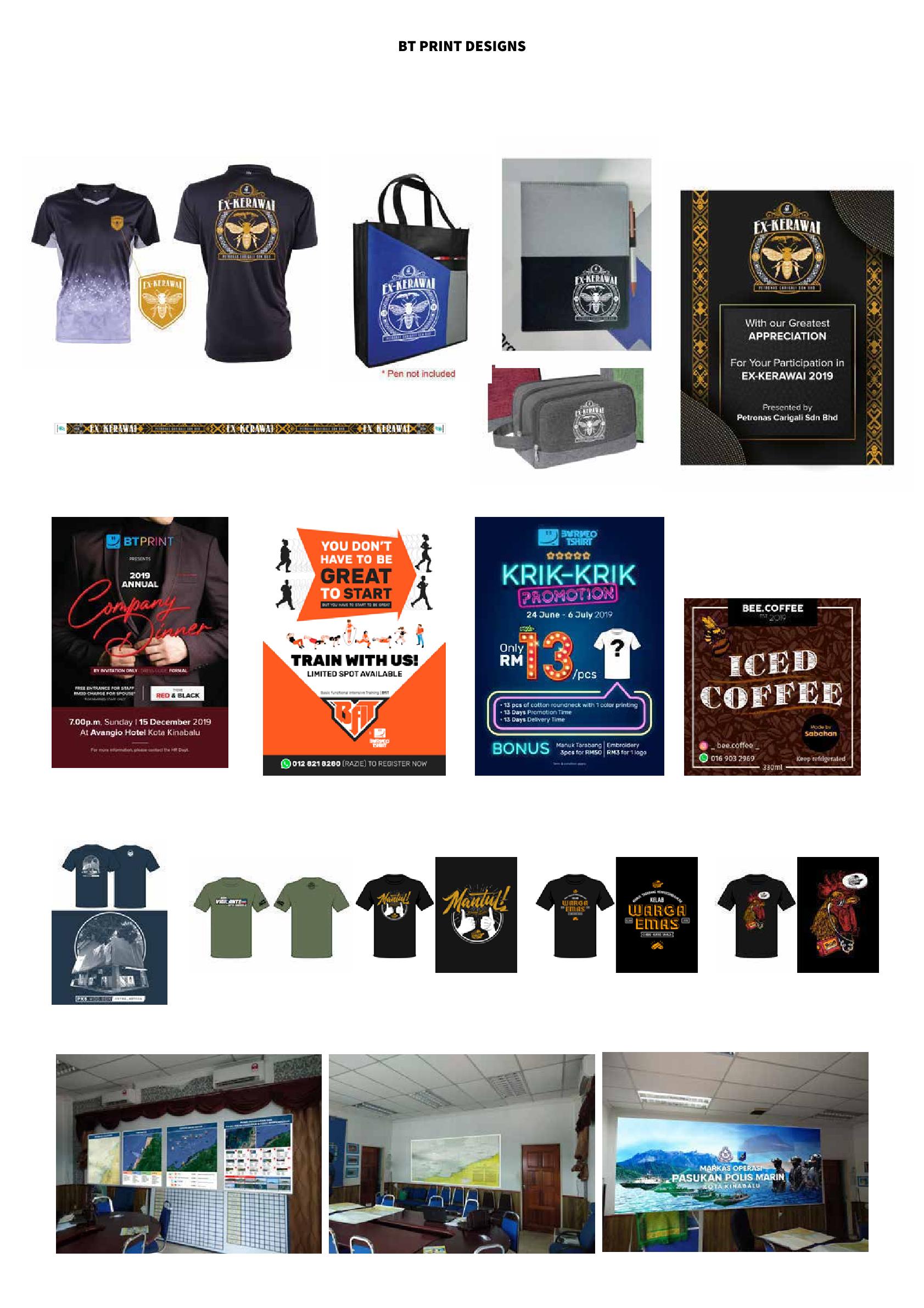Event signage and large format print